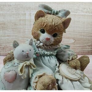 Calico Kittens by Patricia Hillman & Enesco Friendship is Sown #627933 1992